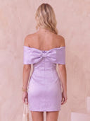 Satin Mermaid Off the Shoulder Sleeveless Short Homecoming Dresses