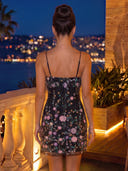 Embroidered Tulle A Line Spaghetti Straps Short Homecoming Dresses with Beads