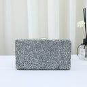 Geometric Diamond Glitter Beadings Evening Hand Bags