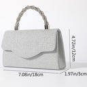 Geometric Classic Beadings Glitter Hand Bags