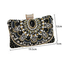 Classic Glitter Geometric Delicated Rhinestone Elegant Hand Bags
