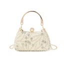 Pearl Glitter Geometric Delicated Rhinestone Elegant Hand Bags