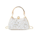 Pearl Glitter Geometric Delicated Rhinestone Elegant Hand Bags