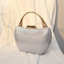 Women's Glitter Rhinestone Beadings Evening Hand Bags