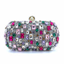 Women's Glitter Rhinestone Beadings Evening Hand Bags