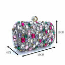 Women's Glitter Rhinestone Beadings Evening Hand Bags