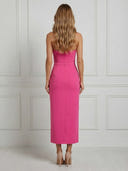 Satin Mermaid Spaghetti Straps Maxi Cocktail Dresses