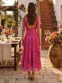 Tulle A Line Spaghetti Straps Maxi Cocktail Dresses