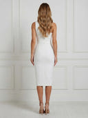Satin Mermaid One Shoulder Maxi Cocktail Dresses with Ruffles
