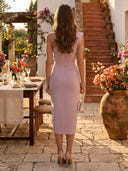 Satin Mermaid One Shoulder Long Cocktail Dresses