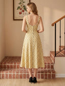 Satin A Line Sweetheart Spaghetti Straps Long Cocktail Dresses