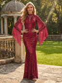 Sequin Mermaid Long Evening Dresses