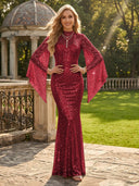 Sequin Mermaid Long Evening Dresses
