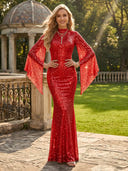 Sequin Mermaid Long Evening Dresses