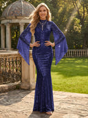 Sequin Mermaid Long Evening Dresses