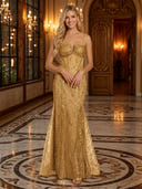Sequin Mermaid Spaghetti Straps Long Evening Dresses