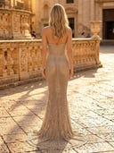 Sequin Mermaid Strapless Sleeveless Long Evening Dresses