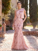 Sequin Long Evening Dresses One Shoulder Mermaid Formal Dresses Maxi Dresses