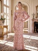 Sequin Long Evening Dresses Off Shoulder Mermaid Formal Dresses Maxi Dresses