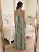 Tulle Strapless Mermaid Long Formal Dresses with Scarf