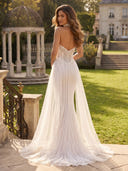 Tulle Mermaid Strapless Long Corset Formal Dresses