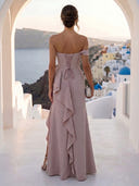 Mermaid Satin Sweetheart Sleeveless Long Formal Dresses with Slit