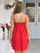 Satin Square Neck A Line Sleeveless Short Homecoming Dresses