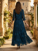 Chiffon A Line Short Sleeves Ankle Length Mother of the Bride Dresses with 2 Pieces