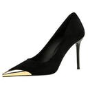 Closed Toe High Heel Elegant Party Shoes