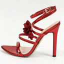 Open Toe High Heel Elegant Simple Wedding Party Shoes