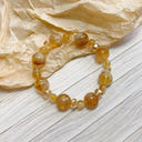 Gradient Citrine Stretch Healing Bead Bracelets