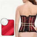 Vintage Court Style Corset Boned Bustier Tummy Control Shapewear Shorts